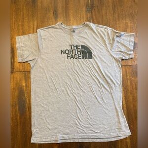 The North Face Light Gray Men's Short Sleeve Tee